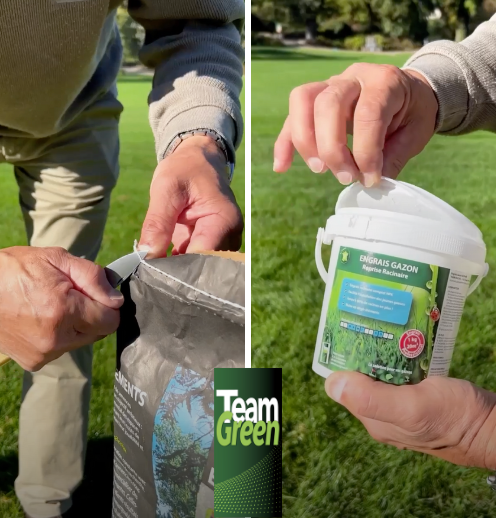 Zoom sur les packagings des produits Team Green