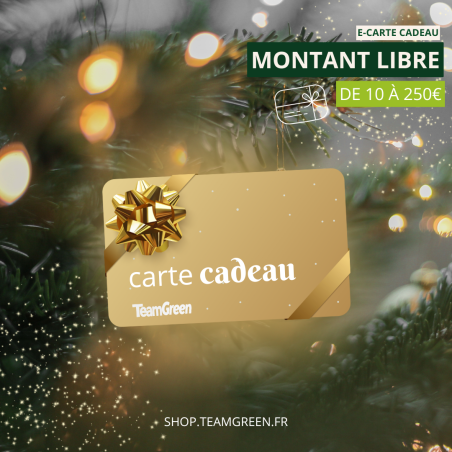 Carte cadeau Team Green - Offrez le cadeau parfait pour les passionnés de jardinage