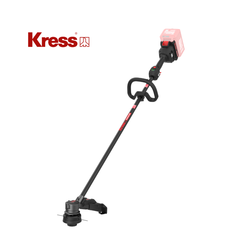 TAILLE BORDURE KRESS KC110 - LA SOLUTION POUR VOS TRAVAUX D'AMENAGEMENT PAYSAGER : performante avec un moteur brushless de 60V e