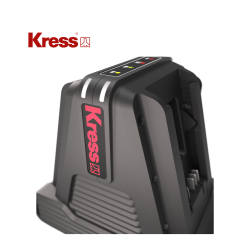 Le chargeur double Kress 60V 8 A KA3706 permet une charge simultanée de 2 batteries avec technologie Smartlink pour une vitesse