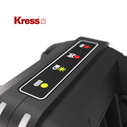 Le chargeur double Kress 60V 8 A KA3706 permet une charge simultanée de 2 batteries avec technologie Smartlink pour une vitesse