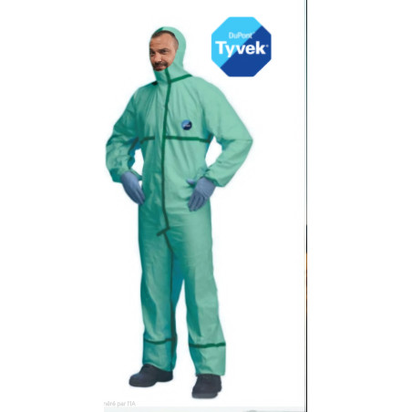 Kit EPI complet protection chimique et respiratoire, livraison rapide
