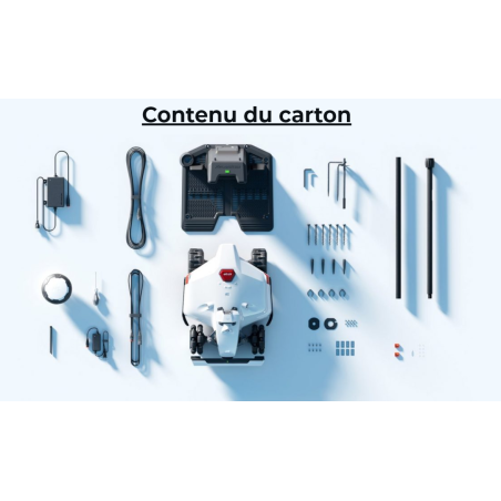 ROBOT TONDEUSE LUBA 2- 5000 X AWD  RTK SANS FIL PERIMETRIQUE