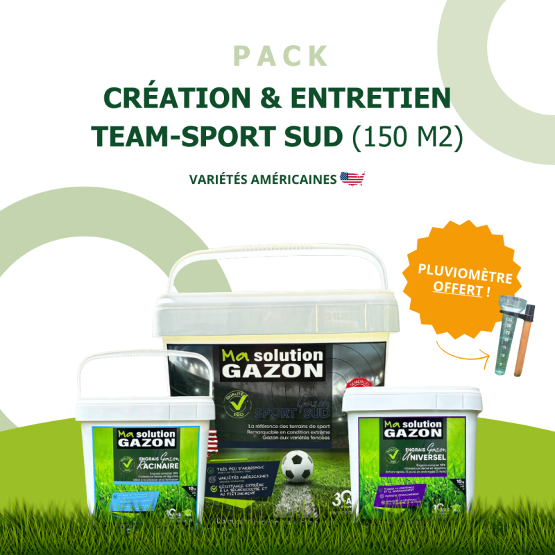 PACK IDEAL POUR CREER VOTRE GAZON A LA MAISON