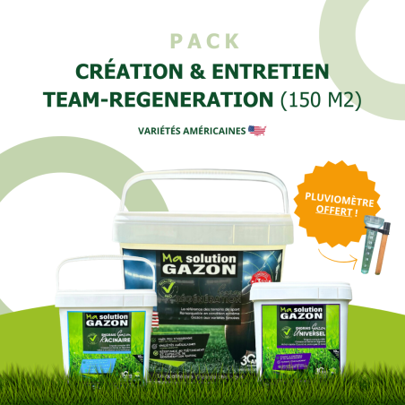 PACK IDEAL POUR CREER VOTRE GAZON A LA MAISON