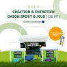 PACK IDEAL POUR CREER VOTRE GAZON A LA MAISON