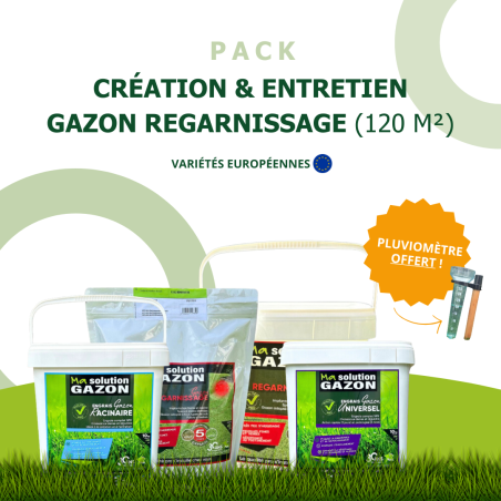 PACK IDEAL POUR CREER VOTRE GAZON A LA MAISON