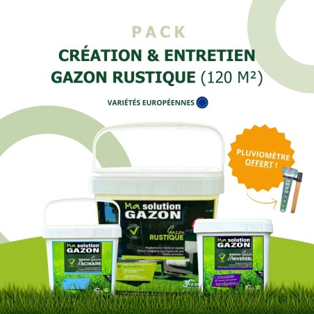 PACK IDEAL POUR CREER VOTRE GAZON A LA MAISON