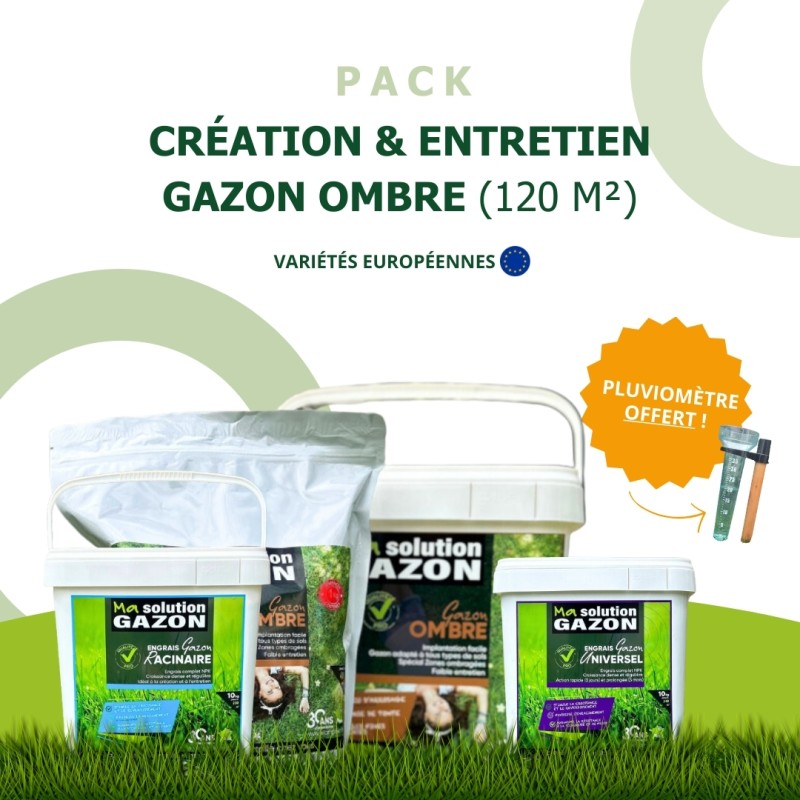 PACK IDEAL POUR CREER VOTRE GAZON A LA MAISON