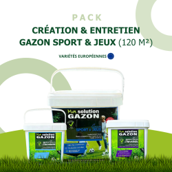 PACK IDEAL POUR CREER VOTRE GAZON A LA MAISON
