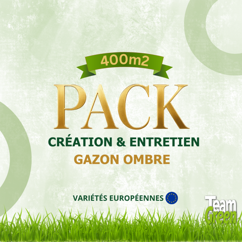PACK IDEAL POUR CREER VOTRE GAZON A LA MAISON