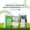 PACK IDEAL POUR CREER VOTRE GAZON A LA MAISON