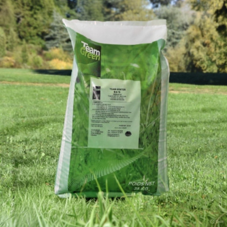 Engrais gazon professionnel en granulés Team-Winter - Reverdissant rapide