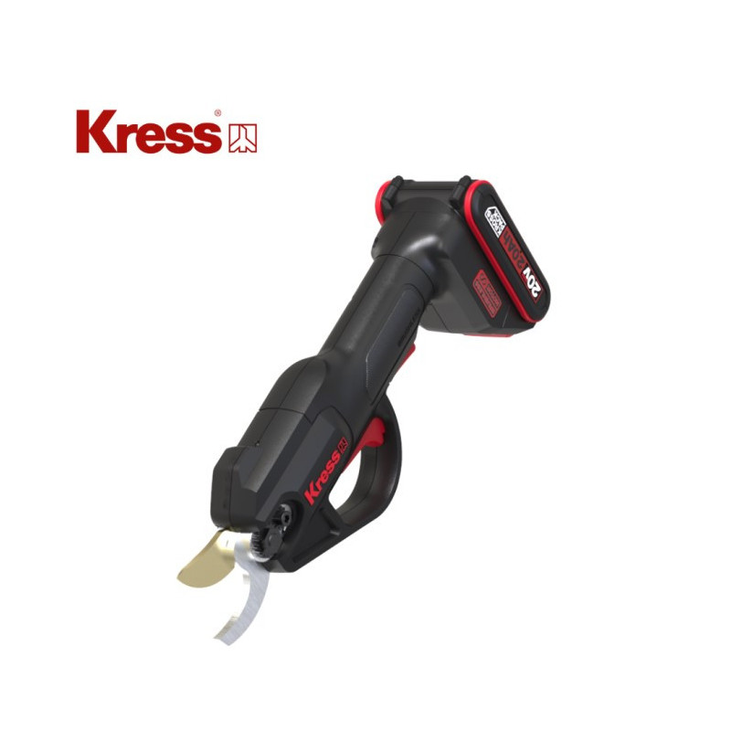 Sécateur sans fil KG340 pack batterie et chargeur pour coupe précise