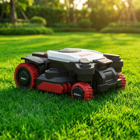 Robot tondeuse Kress KR283E EyePilot 4x4 RTKn - 3000 m²