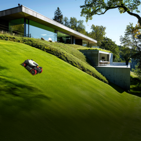 Robot tondeuse Kress KR283E EyePilot 4x4 RTKn - 3000 m²