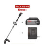 Optez pour le PACK Kress KG161 : débroussailleuse performante, batterie 2 Ah et chargeur 3 A inclus. Parfait pour vos travaux de