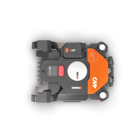 Robot Tondeuse WORX Vision Cloud 4WD WR342E. Sans Fil - 2000m²