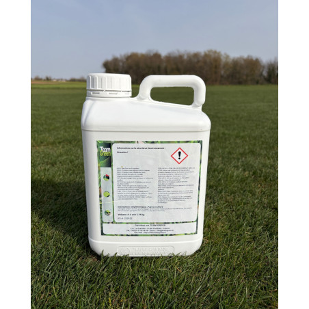 Engrais liquide reverdissant TEAM-IRON pour gazon effet rapide