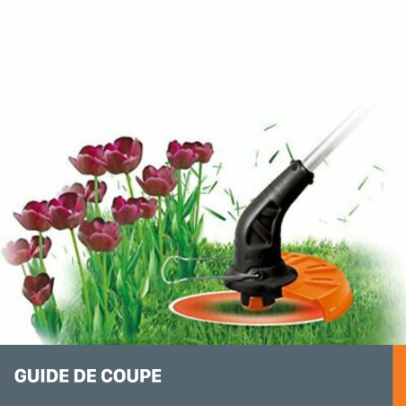 Coupe-bordure sans fil Worx 20V WG157E - 25cm + Batterie