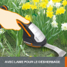 Sculpte-haies & taille-herbe Worx WG801E.5 20V avec batterie - 4-en-1