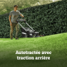 Tondeuse autotractée 40V Worx WG749E – 500 m² | Sans fil performante