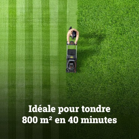 Tondeuse autotractée 40V Worx WG749E – 500 m² | Sans fil performante