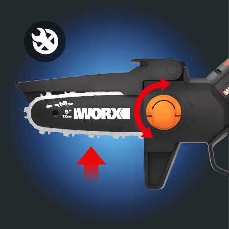 Elagueuse sans fil Worx WG325E.9 - 12cm (sans batterie)