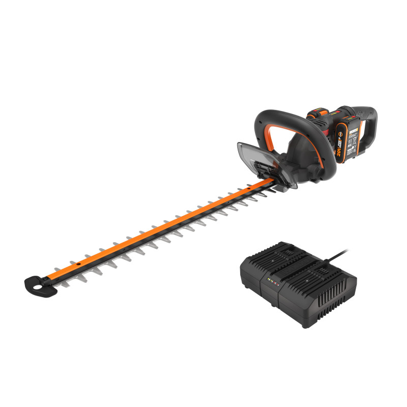Taille-haies 40V Worx WG286E - 61 cm | Brushless puissant