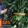 Taille-haies Worx WG286E.9 40V - 61 cm | Sans batterie