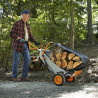 Brouette multifonction 8-en-1 Worx WG050E - 136 kg