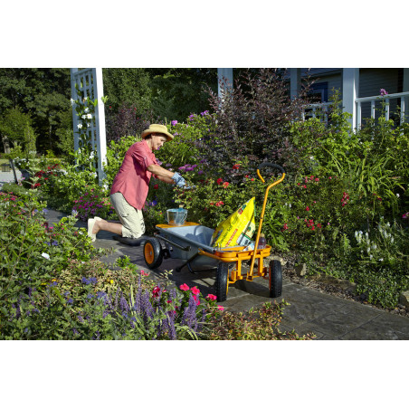 Brouette multifonction 8-en-1 Worx WG050E - 136 kg
