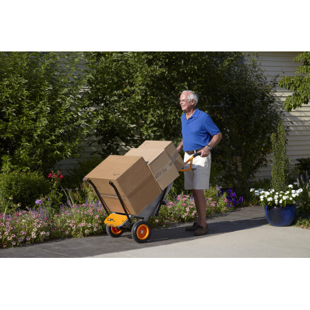 Brouette multifonction 8-en-1 Worx WG050E - 136 kg