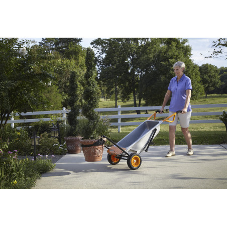 Brouette multifonction 8-en-1 Worx WG050E - 136 kg