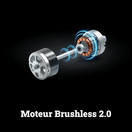 Souffleur Worx WG585E.9 40V sans batterie - 266 km/h 1053 m³/h