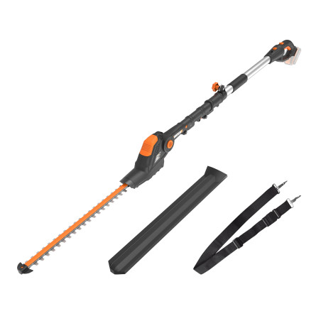 Taille-haies sur perche Worx WG252E.9 - 20V | 3,2 m portée