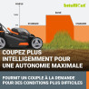 Tondeuse sans fil 40V Worx WG743E 500m² + 2 batteries