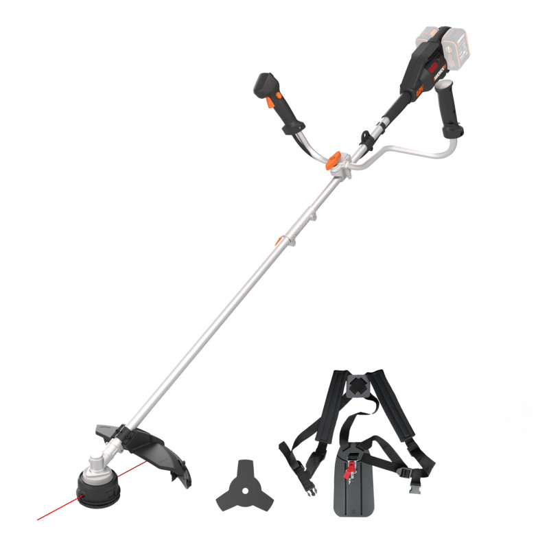 Débroussailleuse Worx WG084E.9 40V 38 cm puissante