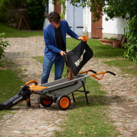 Souffleur aspirateur broyeur Worx WG505E 3000W