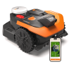 Robot tondeuse sans fil Vision Cloud WR303E – 300 m² – RTK Cloud, V-SLAM, cartographie automatique