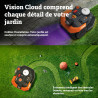 Robot tondeuse Vision Cloud WR308E Worx - 800 m² sans fil