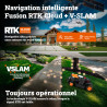 Robot Tondeuse WORX Vision Cloud 4WD WR342E. Sans Fil - 2000m²
