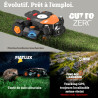 Robot Tondeuse WORX WR344E Vision Cloud 4WD : 4000m². Pentes 84%.