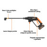 Nettoyeur pression Worx WG621E 20V 24,2 bar + batterie