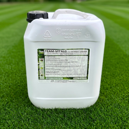 Engrais gazon liquide algues Team-VIT’ALG - Stimulateur racinaire & anti-stress