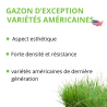 Mélange de gazon Team-Prestige 10kg-25kg | Dense et esthétique