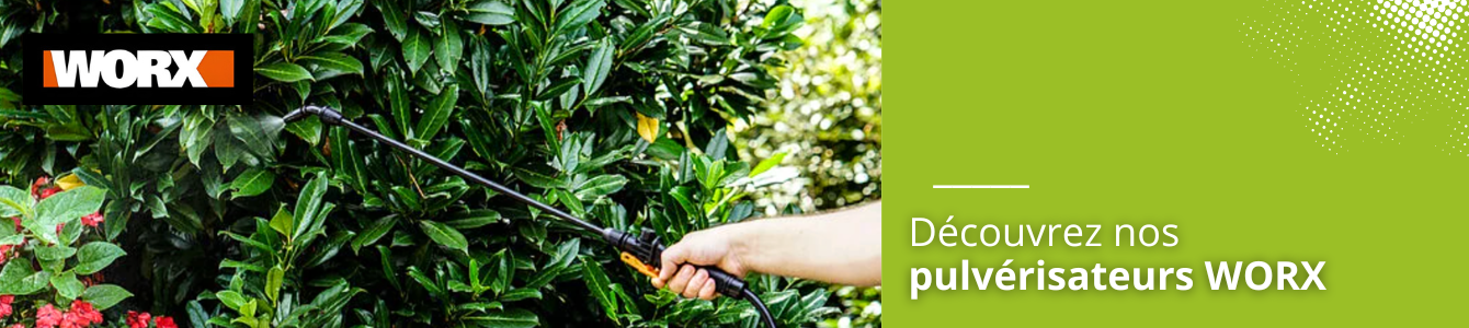 pulvérisateurs worx jardin gazon plantes