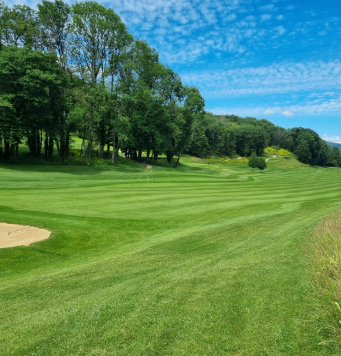 Utilisations de nos produits sur un parcours de golf