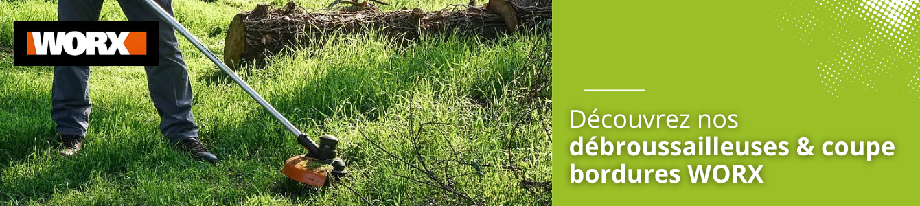 débroussailleuses coupe bordures Worx